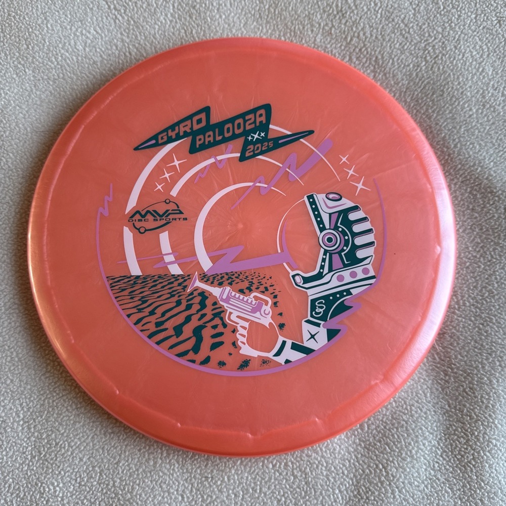 Streamline Discs 2025 Gyropalooza Plasma Echo Midrange Disc 176g Salmon Pink